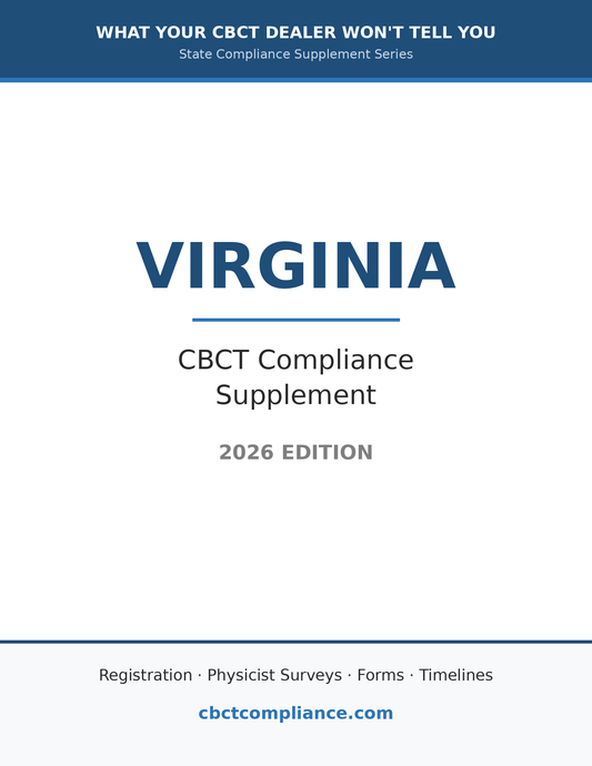 Virginia CBCT Compliance Guide (2026 Edition)